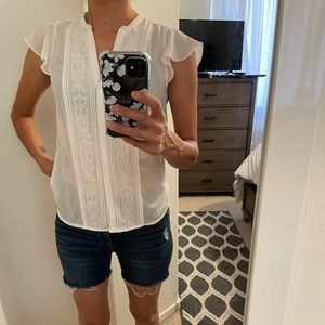 H&M beautiful white top.